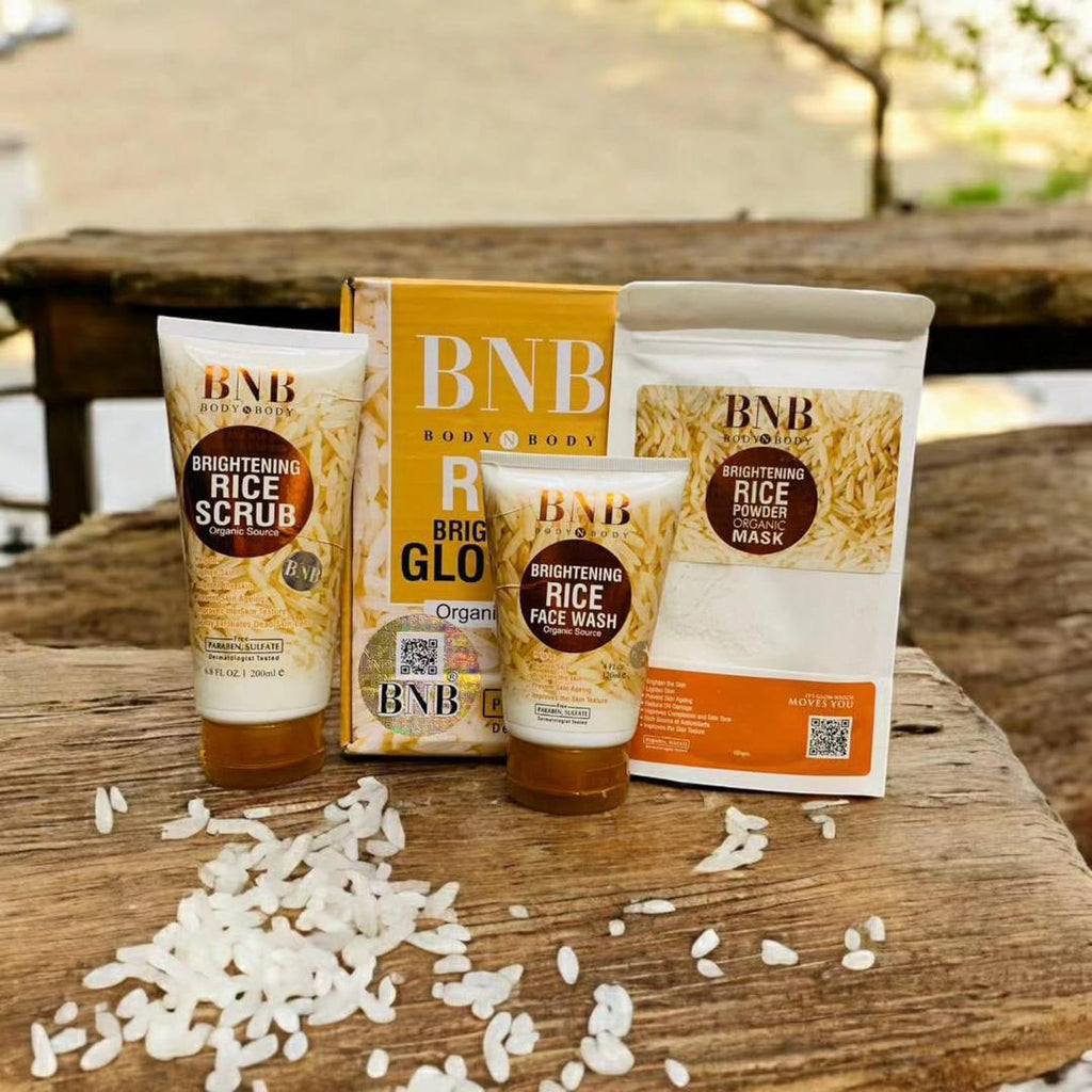 BNB Brightening Rice Facial Kit for All Types Of Skin