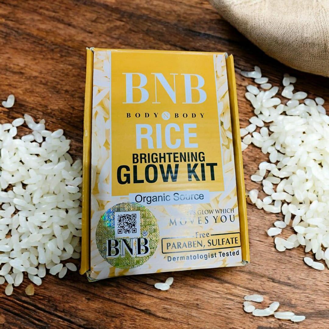 BNB Brightening Rice Facial Kit for All Types Of Skin