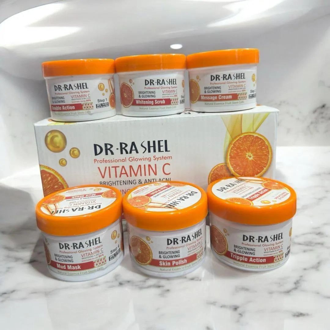 Vitamin C Brightening Facial Kit 6 Pcs Set