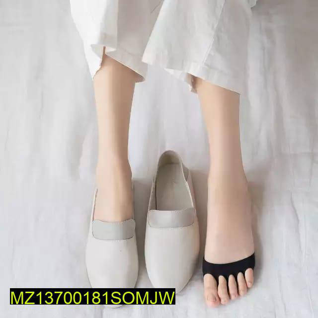 Black Cotton Toe Pads for High Heels & Casual Shoes
