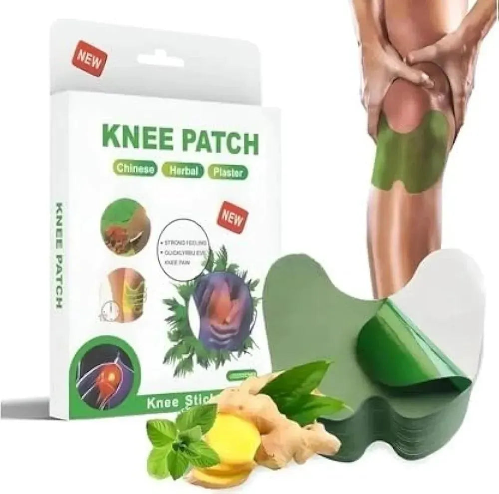 Green Silicone Knee Waist Neck Joint Pain Patches