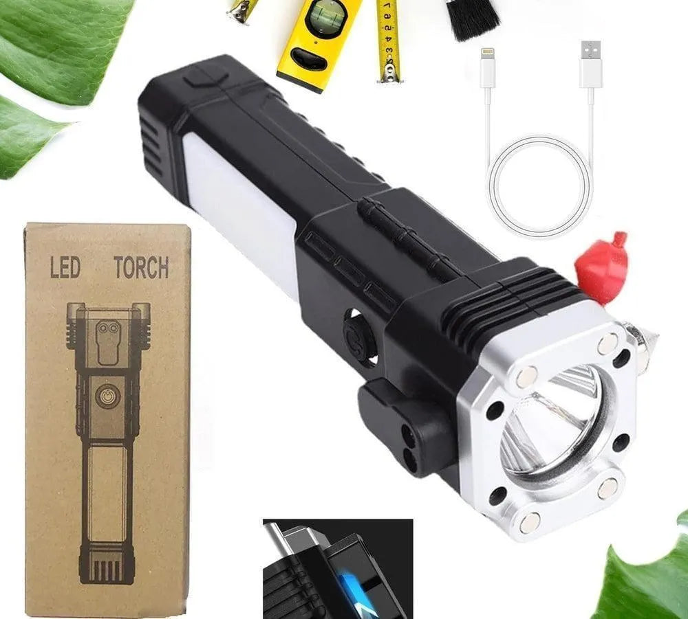 LED Search Light Black ABS Plastic 10W