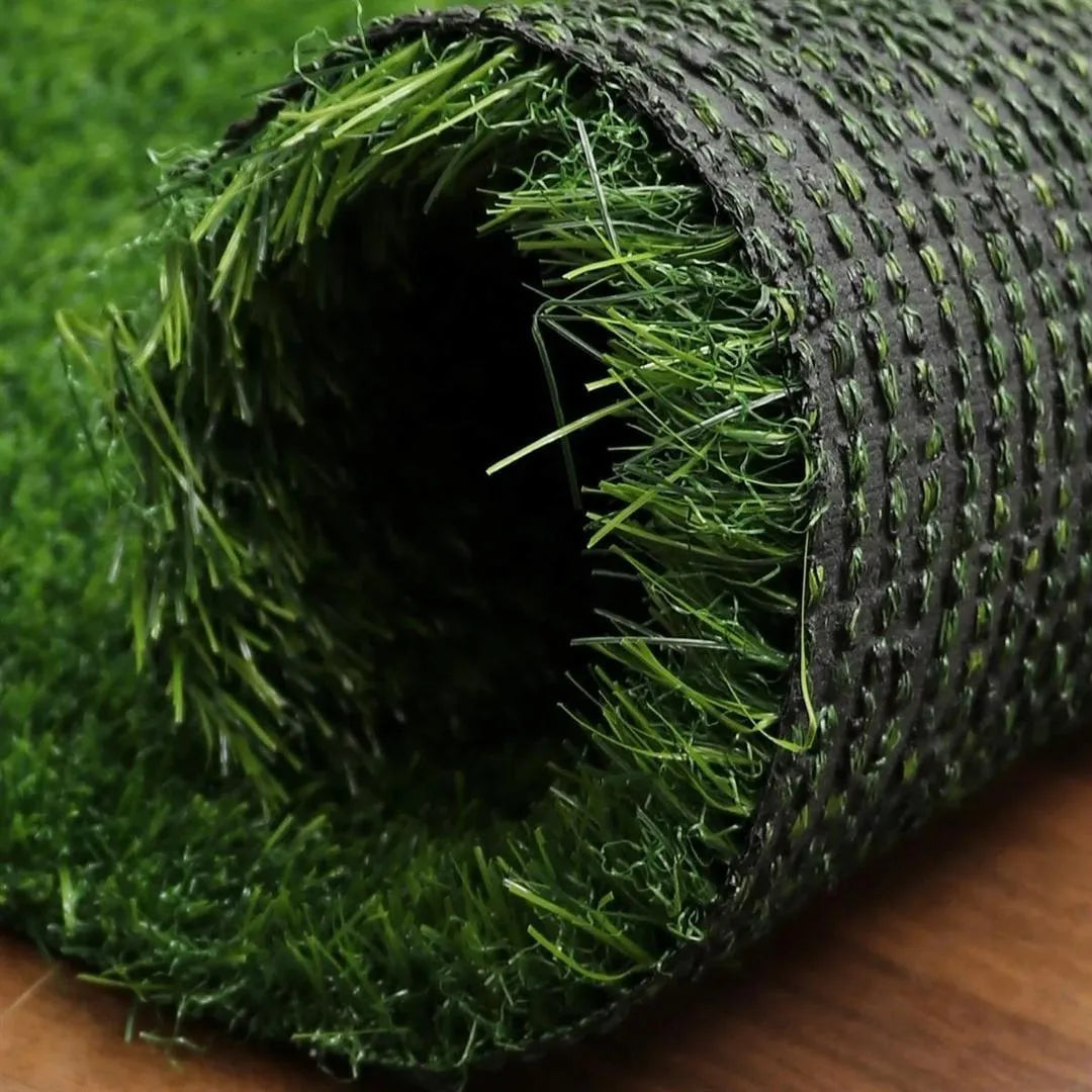 Green Artificial Grass Door Mat for Home Entrance