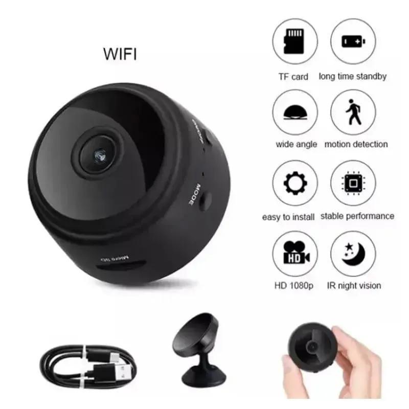Mini WiFi Camera for Home Office Security 4.4cm