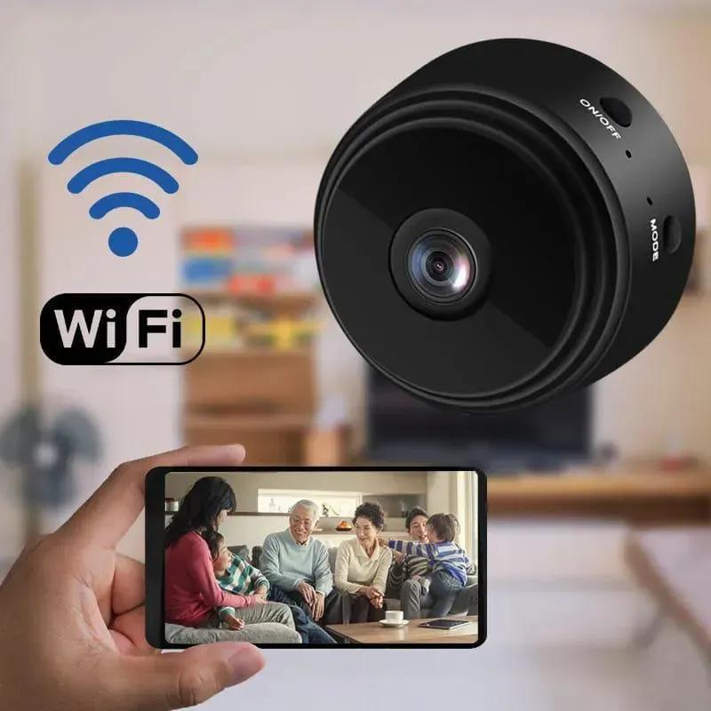 Mini WiFi Camera for Home Office Security 4.4cm