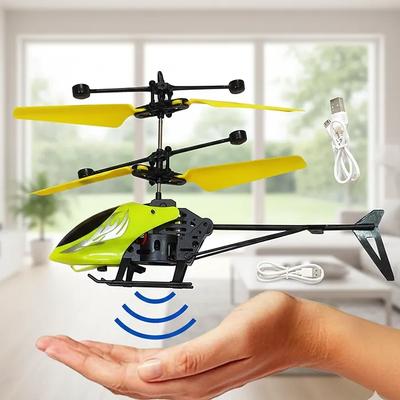Sensor-Controlled Helicopter Toy for Kids 1-12 Years