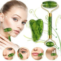Jade Roller & Gua Sha Set for Radiant Skin