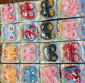 Baby Fabric Booties Multicolor 0-6M Daily Wear