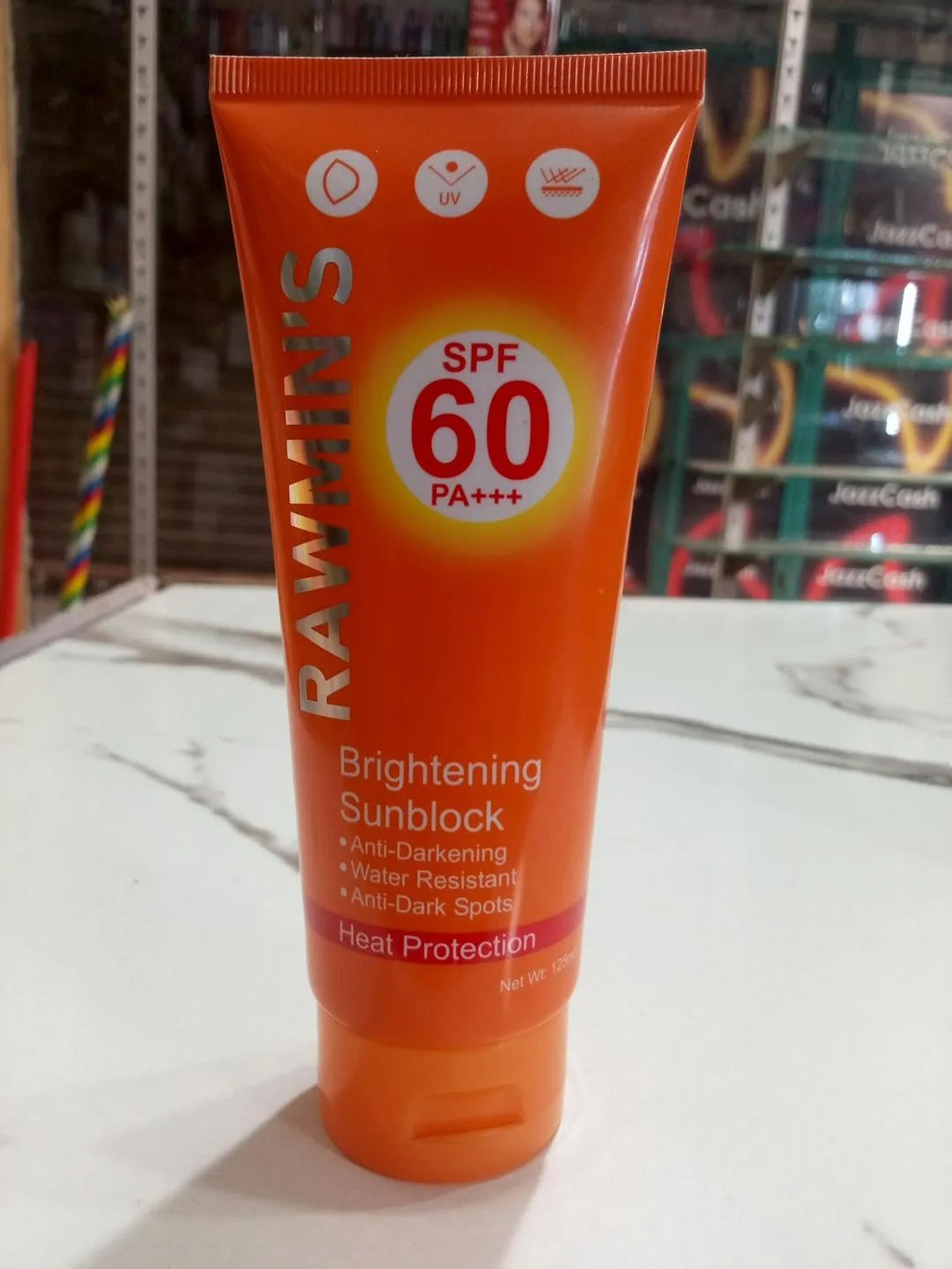 Sunblock SPF 60 Brightening Cream for All Skin Types