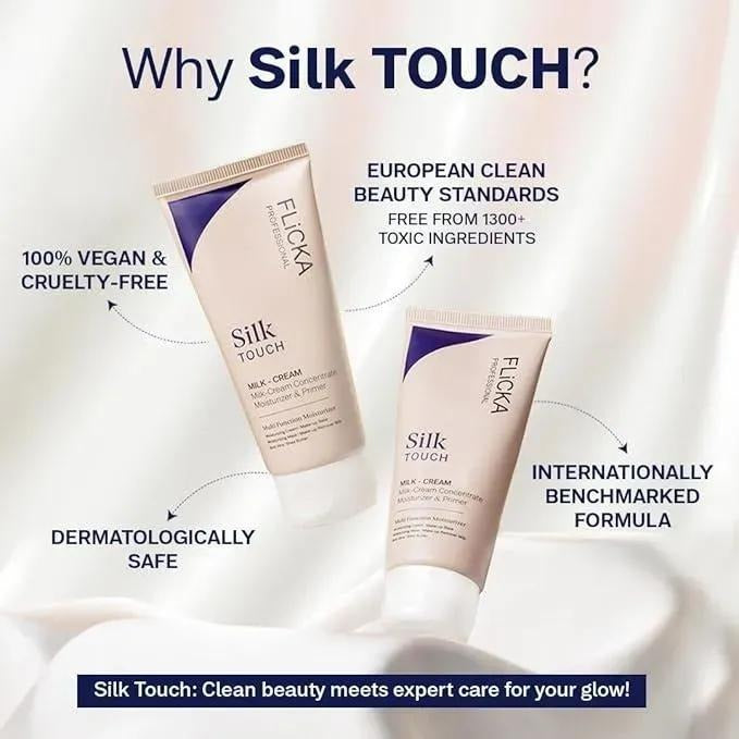 Flicka Silk Touch Whitening Moisturizer 100gm All Skin Types