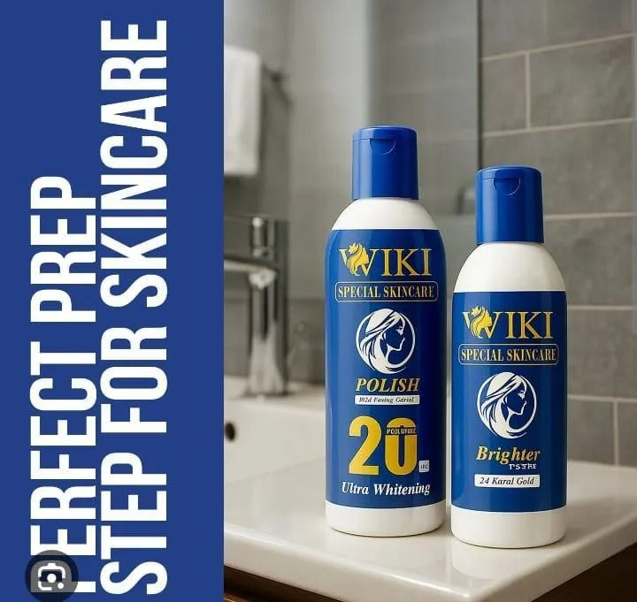 ViKi 3-in-1 Whitening Skin Care Bundle