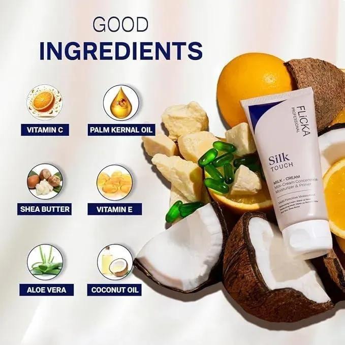 Flicka Silk Touch Whitening Moisturizer 100gm All Skin Types