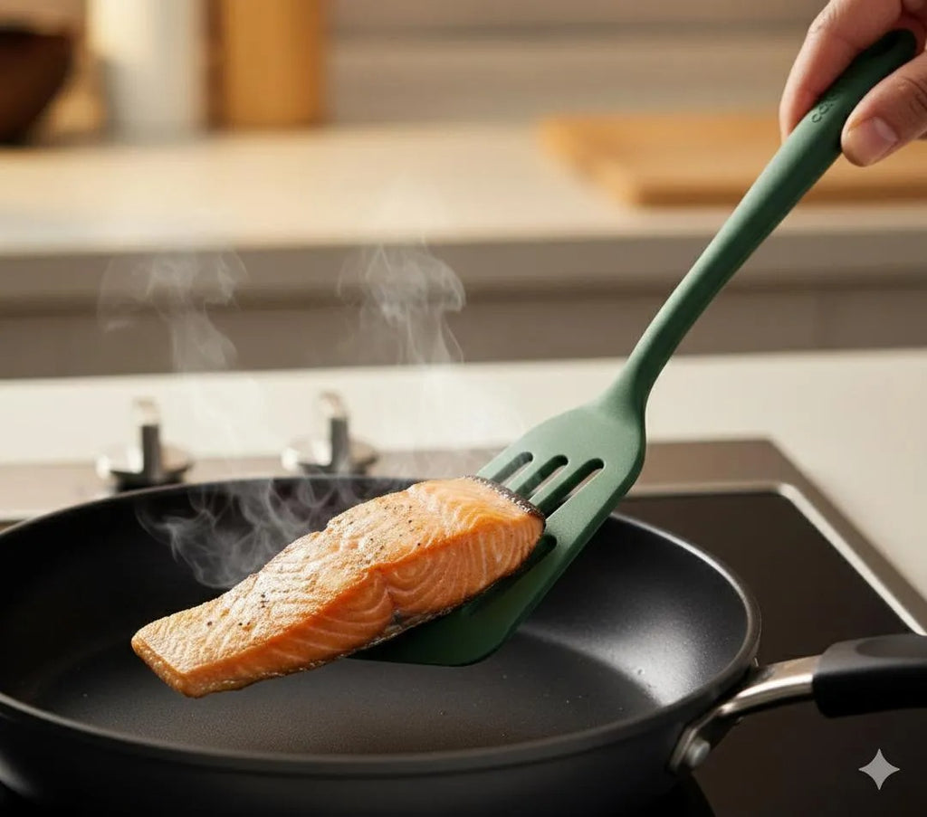 Tramontina Silicone Slotted Turner Multicolor Kitchen Essential